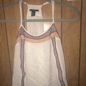 Racer back Printed Tank Top